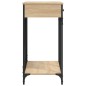 vidaXL Konsolentisch Sonoma-Eiche 100x39x78,5 cm Holzwerkstoff vidaXL Konsolentisch Sonoma-Eiche 100x39x78,5 cm Holzwerkstoff