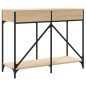 vidaXL Konsolentisch Sonoma-Eiche 100x39x78,5 cm Holzwerkstoff vidaXL Konsolentisch Sonoma-Eiche 100x39x78,5 cm Holzwerkstoff
