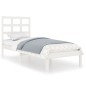 vidaXL Massivholzbett Weiß 75x190 cm vidaXL Massivholzbett Weiß 75x190 cm