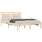 vidaXL Massivholzbett 140x190 cm vidaXL Massivholzbett 140x190 cm