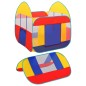 vidaXL Spielzelt mit 550 Bällen 123x120x126 cm vidaXL Spielzelt mit 550 Bällen 123x120x126 cm
