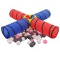 vidaXL Spieltunnel mit 250 Bällen Mehrfarbig vidaXL Spieltunnel mit 250 Bällen Mehrfarbig