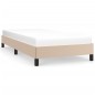 Bettgestell Cappuccino-Braun 90x190 cm Kunstleder Bettgestell Cappuccino-Braun 90x190 cm Kunstleder