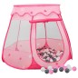 vidaXL Kinder-Spielzelt mit 250 Bällen Rosa 102x102x82 cm vidaXL Kinder-Spielzelt mit 250 Bällen Rosa 102x102x82 cm