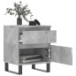 vidaXL Nachttische 2 Stk. Betongrau 40x35x50 cm Holzwerkstoff vidaXL Nachttische 2 Stk. Betongrau 40x35x50 cm Holzwerkstoff