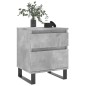 vidaXL Nachttische 2 Stk. Betongrau 40x35x50 cm Holzwerkstoff vidaXL Nachttische 2 Stk. Betongrau 40x35x50 cm Holzwerkstoff