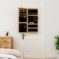 vidaXL Spiegel-Schmuckschrank mit LED-Beleuchtung Wandmontage vidaXL Spiegel-Schmuckschrank mit LED-Beleuchtung Wandmontage