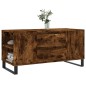vidaXL Couchtisch Räuchereiche 102x44,5x50 cm Holzwerkstoff vidaXL Couchtisch Räuchereiche 102x44,5x50 cm Holzwerkstoff