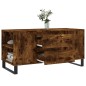 vidaXL Couchtisch Räuchereiche 102x44,5x50 cm Holzwerkstoff vidaXL Couchtisch Räuchereiche 102x44,5x50 cm Holzwerkstoff