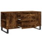 vidaXL Couchtisch Räuchereiche 102x44,5x50 cm Holzwerkstoff vidaXL Couchtisch Räuchereiche 102x44,5x50 cm Holzwerkstoff