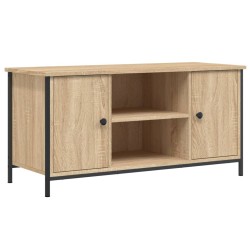 vidaXL TV-Schrank Sonoma-Eiche 100x40x50 cm Holzwerkstoff