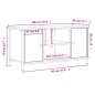 vidaXL TV-Schrank Sonoma-Eiche 100x40x50 cm Holzwerkstoff vidaXL TV-Schrank Sonoma-Eiche 100x40x50 cm Holzwerkstoff