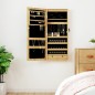 vidaXL Spiegel-Schmuckschrank mit LED-Beleuchtung Wandmontage vidaXL Spiegel-Schmuckschrank mit LED-Beleuchtung Wandmontage