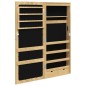 vidaXL Spiegel-Schmuckschrank mit LED-Beleuchtung Wandmontage vidaXL Spiegel-Schmuckschrank mit LED-Beleuchtung Wandmontage