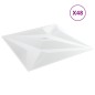 vidaXL Wandpaneele 48 Stk. Weiß 50x50 cm XPS 12 m² Stern vidaXL Wandpaneele 48 Stk. Weiß 50x50 cm XPS 12 m² Stern