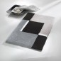 Kleine Wolke Badteppich Dakota Platinum 60x90 cm Grau und Schwarz Kleine Wolke Badteppich Dakota Platinum 60x90 cm Grau und Schwarz