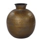 HSM Collection Vase Padua Groß 40x45 cm Gold und Grau HSM Collection Vase Padua Groß 40x45 cm Gold und Grau