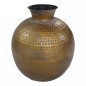 HSM Collection Vase Padua Groß 40x45 cm Gold und Grau HSM Collection Vase Padua Groß 40x45 cm Gold und Grau