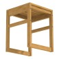 EISL Badhocker 35x35x45 cm Bambus EISL Badhocker 35x35x45 cm Bambus