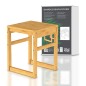 EISL Badhocker 35x35x45 cm Bambus EISL Badhocker 35x35x45 cm Bambus