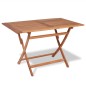 vidaXL 5-tlg. Garten-Essgruppe Teak Massivholz vidaXL 5-tlg. Garten-Essgruppe Teak Massivholz