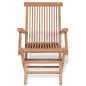 vidaXL 5-tlg. Garten-Essgruppe Teak Massivholz vidaXL 5-tlg. Garten-Essgruppe Teak Massivholz