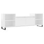 vidaXL TV-Schrank Hochglanz-Weiß 160x35x55 cm Holzwerkstoff vidaXL TV-Schrank Hochglanz-Weiß 160x35x55 cm Holzwerkstoff