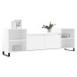 vidaXL TV-Schrank Hochglanz-Weiß 160x35x55 cm Holzwerkstoff vidaXL TV-Schrank Hochglanz-Weiß 160x35x55 cm Holzwerkstoff