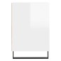 vidaXL TV-Schrank Hochglanz-Weiß 160x35x55 cm Holzwerkstoff vidaXL TV-Schrank Hochglanz-Weiß 160x35x55 cm Holzwerkstoff