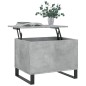 vidaXL Couchtisch Betongrau 60x44,5x45 cm Holzwerkstoff vidaXL Couchtisch Betongrau 60x44,5x45 cm Holzwerkstoff