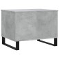 vidaXL Couchtisch Betongrau 60x44,5x45 cm Holzwerkstoff vidaXL Couchtisch Betongrau 60x44,5x45 cm Holzwerkstoff