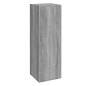 vidaXL 4-tlg. TV-Schrank-Set Grau Sonoma Holzwerkstoff vidaXL 4-tlg. TV-Schrank-Set Grau Sonoma Holzwerkstoff