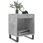 vidaXL Nachttisch Betongrau 40x35x50 cm Holzwerkstoff vidaXL Nachttisch Betongrau 40x35x50 cm Holzwerkstoff