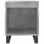 vidaXL Nachttisch Betongrau 40x35x50 cm Holzwerkstoff vidaXL Nachttisch Betongrau 40x35x50 cm Holzwerkstoff