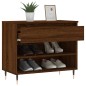 vidaXL Schuhregal Braun Eichen-Optik 70x36x60 cm Holzwerkstoff vidaXL Schuhregal Braun Eichen-Optik 70x36x60 cm Holzwerkstoff