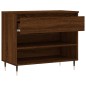 vidaXL Schuhregal Braun Eichen-Optik 70x36x60 cm Holzwerkstoff vidaXL Schuhregal Braun Eichen-Optik 70x36x60 cm Holzwerkstoff