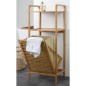 Bathroom Solutions Regal mit 2 Böden und Wäschekorb Bambus 95 cm Bathroom Solutions Regal mit 2 Böden und Wäschekorb Bambus 95 cm