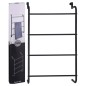 Bathroom Solutions Tür-Handtuchhalter Metall Schwarz Bathroom Solutions Tür-Handtuchhalter Metall Schwarz