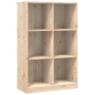 vidaXL Bücherregal 70x33x110 cm Massivholz Kiefer vidaXL Bücherregal 70x33x110 cm Massivholz Kiefer