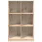 vidaXL Bücherregal 70x33x110 cm Massivholz Kiefer vidaXL Bücherregal 70x33x110 cm Massivholz Kiefer