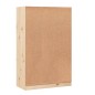 vidaXL Bücherregal 70x33x110 cm Massivholz Kiefer vidaXL Bücherregal 70x33x110 cm Massivholz Kiefer