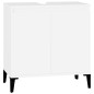 vidaXL Waschbeckenunterschrank Weiß 58x33x60 cm Holzwerkstoff vidaXL Waschbeckenunterschrank Weiß 58x33x60 cm Holzwerkstoff