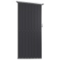 vidaXL Geräteschuppen Anthrazit 118,5x97x209,5 cm Verzinkter Stahl vidaXL Geräteschuppen Anthrazit 118,5x97x209,5 cm Verzinkter Stahl