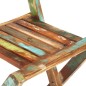 vidaXL Klappbare Garten-Barstühle 2 Stk. Altholz Massiv vidaXL Klappbare Garten-Barstühle 2 Stk. Altholz Massiv