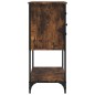 vidaXL Sideboard Räuchereiche 100x36x85 cm Holzwerkstoff vidaXL Sideboard Räuchereiche 100x36x85 cm Holzwerkstoff