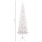 vidaXL Schlanker Weihnachtsbaum Weiß 150 cm vidaXL Schlanker Weihnachtsbaum Weiß 150 cm