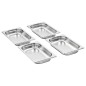 vidaXL Gastronormbehälter 12 Stk. GN 1/4 40 mm Edelstahl vidaXL Gastronormbehälter 12 Stk. GN 1/4 40 mm Edelstahl