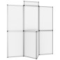 vidaXL 8-Panel Faltdisplay Messewand mit Tisch 181×200 cm Weiß vidaXL 8-Panel Faltdisplay Messewand mit Tisch 181×200 cm Weiß
