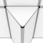 vidaXL 8-Panel Faltdisplay Messewand mit Tisch 181×200 cm Weiß vidaXL 8-Panel Faltdisplay Messewand mit Tisch 181×200 cm Weiß