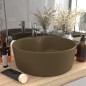 vidaXL Luxus-Waschbecken mit Überlauf Matt Creme 36x13 cm Keramik vidaXL Luxus-Waschbecken mit Überlauf Matt Creme 36x13 cm Keramik